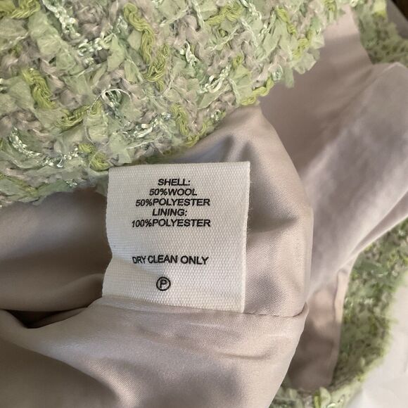 Rumored Notting Hill Mini Dress Green Short Sleeves Button Front 8 NWT - Picture 12 of 13